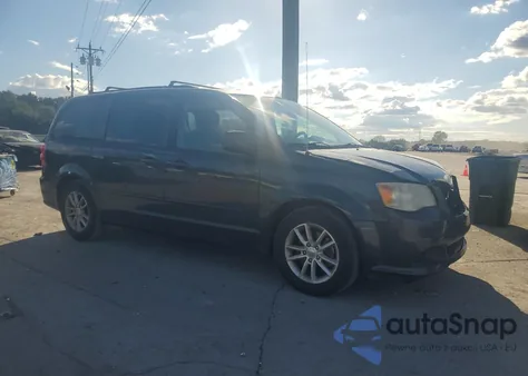 2014 Dodge Grand Caravan Sxt из США, поврежденный, VIN 2C4RDGCG1ER141105